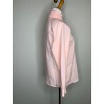 Vintage Peach Pink Blouse Sz Small? Wave Crinkle Front Made in USA Photo 3