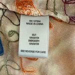 John Mark  Floral Embroidered Blazer with Multicolor Design 100% Rayon NWOT Photo 9