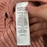 Cupcakes and Cashmere quarter zip ribbed knit sweater in salmon pink size S Photo 8