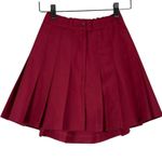 Y2K Vintage IXSPA Skirt Womens 4 Red Pleated Preppy Tennis Golf Mini A Photo 1