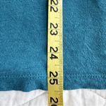 Loft  Beaded Split-Neck Tunic Womens Size M Teal Boho Western Coastal Cowgirl Top Photo 7