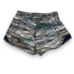 Lululemon Hotty Hot Short Digital Oasis Grey Multi / True Navy PELOTON Photo 5
