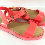 Chemistry  Womens Sandals Rubber Ankle Strap Buckle Photo 0