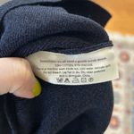 MM.LaFleur  Choe Navy Blue Crewneck Thick Knit Short Sleeve Top Photo 3