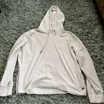 DKNY  light pink velvet pull over hoodie size xl Photo 0