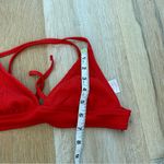 Xhilaration  Ribbed Triangle Bikini‎ Top Size Medium Photo 2