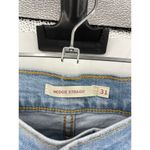 Levi's Levi’s Jeans Womens 31 Wedgie Straight Blue Distressed Button Fly High Rise Photo 2