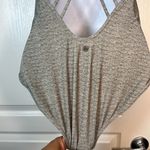 prAna Women's  Crisscross Back Talula Gray V-Neck Swimsuit Size Small EUC #6846 Photo 5