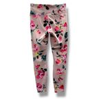 Athleta  Elation 7/8 Tight‎ Painted Flower Orchid Pink Print Mid Rise Leggings S Photo 2