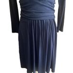 Genieus NWOT--BLUE FIT & FLARE DRESS Photo 2