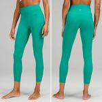Lululemon Align High-Rise Pant Legging with Pockets 25" Maldives Green Size 2 Photo 1