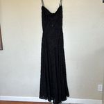 House Of CB  ‘Seren’ Black Floral Lace Back Maxi Dress‎ NWOT size M Photo 4