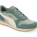 Puma Women's Green Sr. Siege Leo Running Sneaker Photo 0