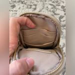 Badgley Mischka Diamond Quilted Oval Crossbody Phone Case in beige NWT Photo 6