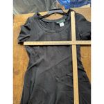 Harvé Benard Harve Bernard Short Sleeve Women’s Black Dress Size 14 Fit Flare Zip Back NOS Photo 8