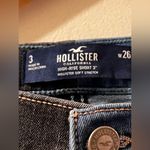  High - Rise Shorts  Hollister Soft Stretch two tones cut off jeans NWT Photo 3