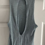 prAna  Long Line Ribbed‎ Tank Medium Open Back Festival Hippie Boho Photo 0