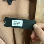 Lucy Paris  Women's V Neck Velvet Ella Wrap Top Mauve Size Small NWT Photo 3