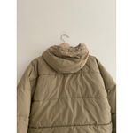 Madewell Holland Quilted Puffer Parka in Ash Green Size Small Photo 6