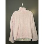 Romantic Concepts Sweater Womens L/XL Pink Chenille Fuzzy Cardigan Jacket USA Photo 4