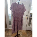 Banana Republic Women's Tweed Dress Size 14 Red and White Photo 6