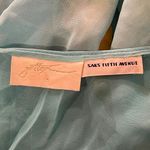 Gottex Women's Floral Semi-Sheer Tunic Blouse 3/4 sleeve Photo 5