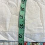 Mud Pie  XS Laurel one shoulder dress white lined cotton poplin eyelet embroidery Photo 6