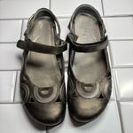 Naot Rongo Mary Jane Koru Brass Lthr/Pewter Lthr metallic women’s size 8 or 39 Gold Photo 3