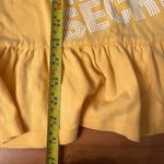 Victoria's Secret Women's Love Racerback Pajama Cotton Yellow Pink Size Medium Photo 9