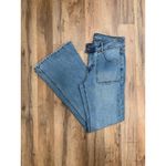 No Boundaries  High Rise Flare Jeans Women's 11 Double Button Front Photo 3