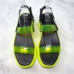 Giuseppe Zanotti NEW  Apocalypse Chunky Platform Sole Sandal Shoes Neon Black 39 Photo 3