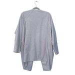 Athleta Cozy Karma Open Front Wrap Cardigan Medium Cream Minimalist Cozy Lounge Photo 3