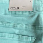 NYDJ NWT  Brielle Shorts Aqua Size 8 Photo 9
