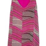 Sequin Hearts Summer Dress Pink Black Mixed Print Sleeveless Casual Dress Small Photo 9