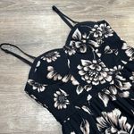 Band of Gypsies Floral ROMPER w adjustable Junior LARGE. Bando top, w bra padded cup. Navy Photo 2