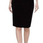 White House | Black Market Black Velvet Pencil Skirt, 8P, NWOT! Photo 0