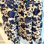 Ulla Johnson NWT Celia Blue Dress Lapis Floral Print Mini Puff Sleeve Photo 6