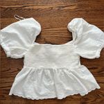 ZARA White TRF princess top Photo 3