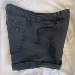 Kancan Kayla Black Distressed Festival Western Cowgirl Women’s Shorts Size 27 Photo 5