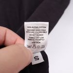 American Giant Premium V Neck Tee Black Supima Cotton Made in USA Size S Brown Photo 3