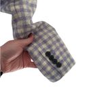 J.Crew - Purple Checkered Blazer Cropped Double Breast Blazer English Wool Sz 2 Photo 6