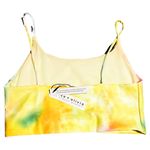 Alice + Olivia NWT Penny Cropped Tie-dyed Stretch-Jersey Top Sz L Photo 66