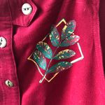 Vintage Maroon Dress Red Size 14 Photo 3