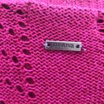prAna  ellery magenta sweater knitted layered Photo 4