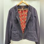 Bandolino EUC jacket, Sz 16, neutral, zip front, accent pockets, tailored fit Photo 1