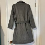 Everlane  Wool Cashmere Trench Coat NEW Womens Large Gray Photo 5