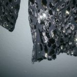 ALC Frank A.L.C. 4 Gorgeous Black Bronze Long Sleeved Formal Luxurious Top Photo 4