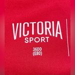 Victoria Sport Victoria's Secret Women’s Size 38DD Knockout Red Sports Bra Zipper Clasp Front Photo 8