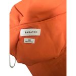 Babaton Aritzia Bodycon Midi Dress 2XS Orange One Shoulder Cocktail Party NWT Photo 3