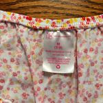 No Boundries Pink/Yellow/White Floral Smocked Short Sleeve Dress Size M Size M Photo 4